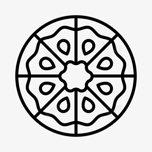 馅饼面包房蛋糕图标svg_新图网 https://ixintu.com 甜点 糕点 蛋糕 面包房 食物 馅饼