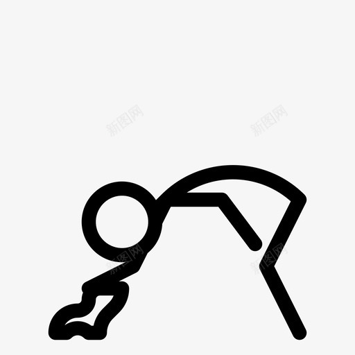 带小狗的人图标svg_新图网 https://ixintu.com 带小狗的人