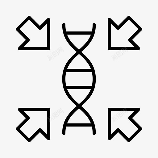dna修复dna研究健康图标svg_新图网 https://ixintu.com dna修复 dna研究 健康 医学 医疗