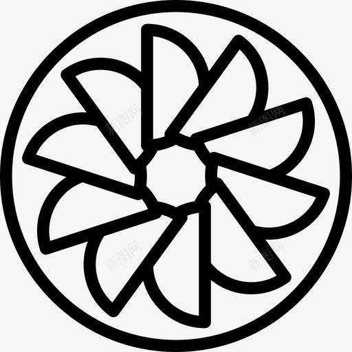 苹果蛋糕犹太教直系图标svg_新图网 https://ixintu.com 犹太教 直系 苹果蛋糕
