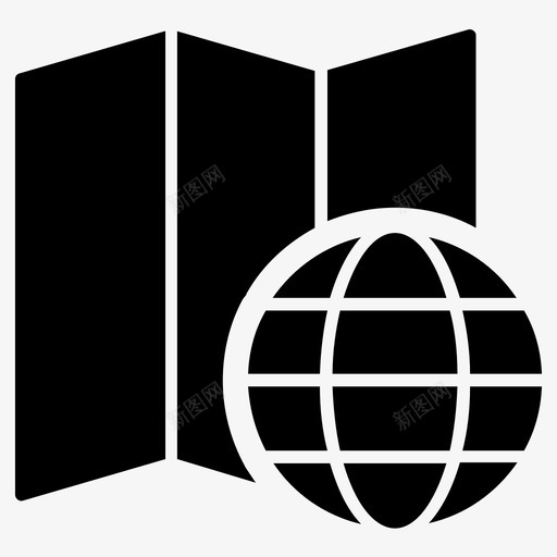 全球地图地球行星全球位置图标svg_新图网 https://ixintu.com 世界地图 全球位置 全球地图 地图和导航字形图标 地球网格 地球行星