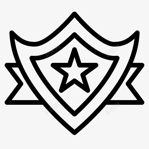 奖励目标盾牌图标svg_新图网 https://ixintu.com 奖励 奖励大纲 成功 目标 盾牌 获奖者