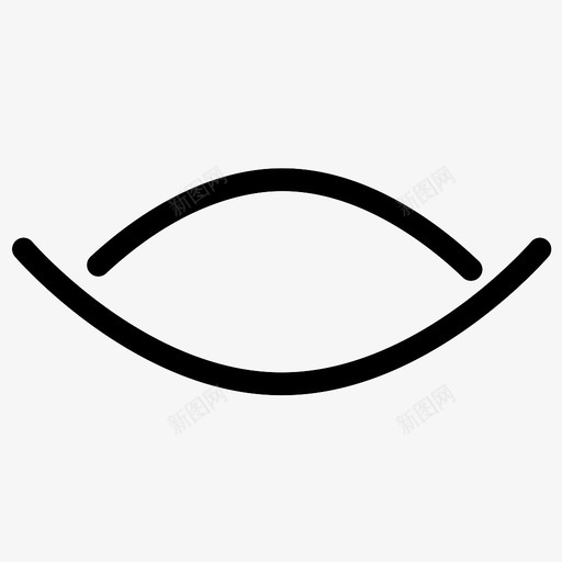 眼睛看睁开图标svg_新图网 https://ixintu.com 看 眼睛 睁开