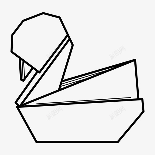 折纸鸟抽象鸟工艺图标svg_新图网 https://ixintu.com 折叠 折纸纸鸟收藏 折纸鸟 抽象 日本传统 鸟工艺