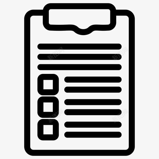 检查表批准的列表项待办事项图标svg_新图网 https://ixintu.com 启动和新业务线图标 工作管理 待办事项 批准的列表项 检查表