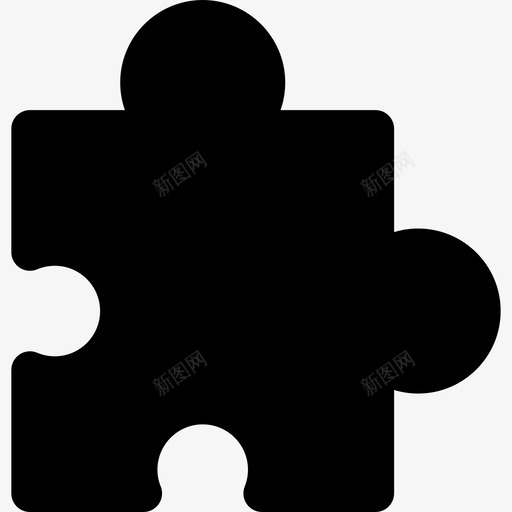 拼图界面办公效率图标svg_新图网 https://ixintu.com 办公效率 拼图 界面