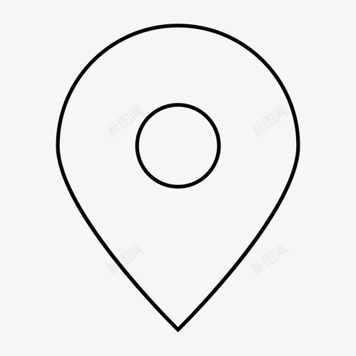 位置gps引脚图标svg_新图网 https://ixintu.com gps 位置 引脚 点 用户界面 网络搜索引擎优化