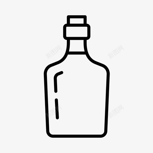 瓶子酒酒吧图标svg_新图网 https://ixintu.com 瓶子 酒 酒吧 饮料