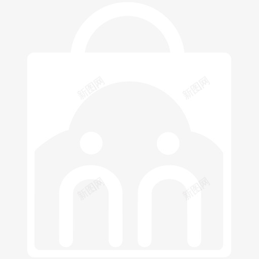 手提袋圆角logosvg_新图网 https://ixintu.com 手提袋圆角logo