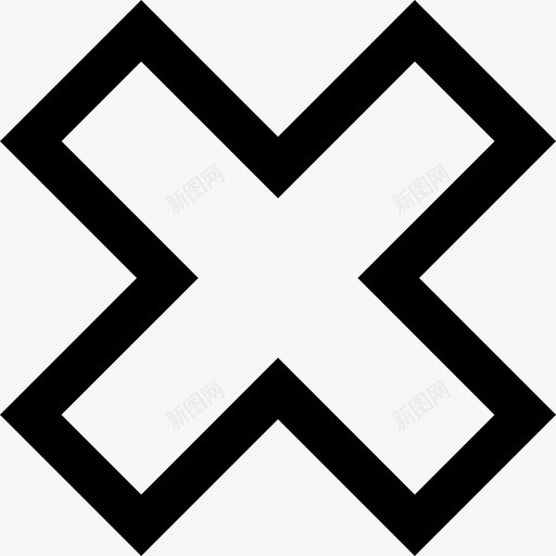 倍增轮廓图标svg_新图网 https://ixintu.com 倍增 轮廓