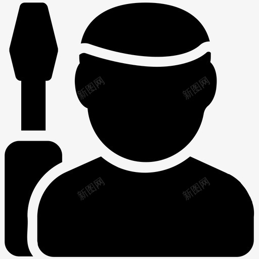 维修服务维护服务技工图标svg_新图网 https://ixintu.com 技工 技术支持 数据管理字形图标 维修服务 维护服务