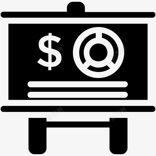 业务演示业务分析业务增长图标svg_新图网 https://ixintu.com 业务分析 业务增长 业务演示 创业和新业务字形图标 统计 财务分析图