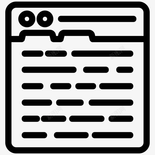 源代码html编程接口图标svg_新图网 https://ixintu.com html web开发 数据管理行图标 源代码 源页面 编程接口