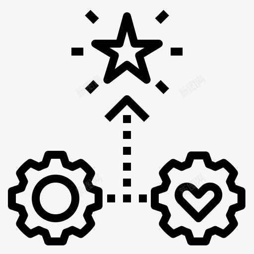 过程管理方法图标svg_新图网 https://ixintu.com 制度 工作 招聘 方法 管理 过程
