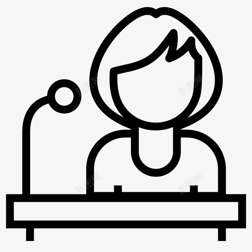 演讲领袖政治家图标svg_新图网 https://ixintu.com 政治家 演讲 演讲者 用户 领袖