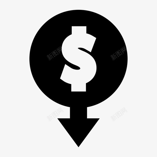 下降丢失网页和用户界面图标svg_新图网 https://ixintu.com 下降 丢失 网页设计和用户界面