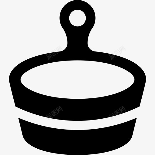 洗澡在水疗中心放松图标svg_新图网 https://ixintu.com 在水疗中心放松 洗澡