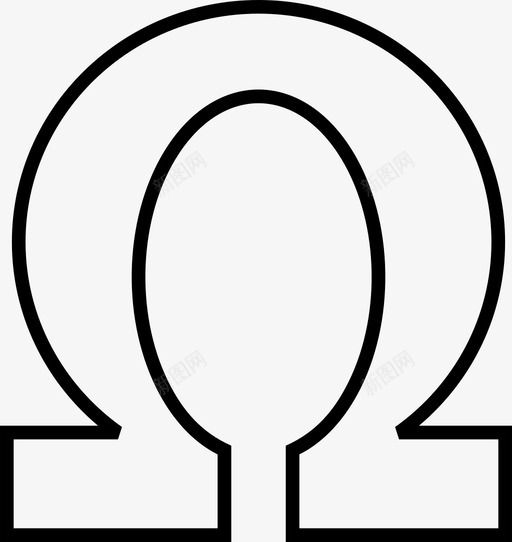 几何欧米茄形状图标svg_新图网 https://ixintu.com 几何 几何欧米茄符号形状 形状 欧米茄 符号