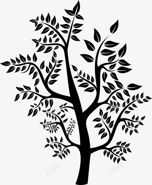树木植物木材图标svg_新图网 https://ixintu.com 木材 树木 森林 植物 环境