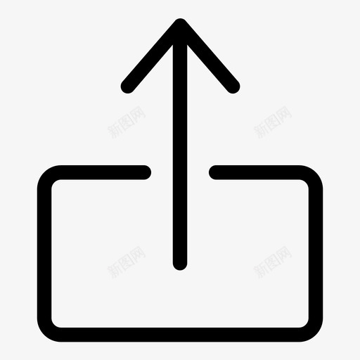 箭头上传技术卷2图标svg_新图网 https://ixintu.com 上传 技术卷2 箭头