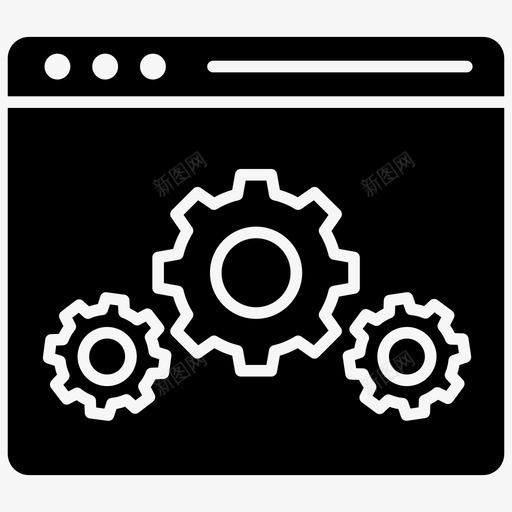 网站优化数字营销网站开发图标svg_新图网 https://ixintu.com 数字营销 网站优化 网站优化服务 网站开发 网站速度优化 网页和搜索引擎优化字形图标