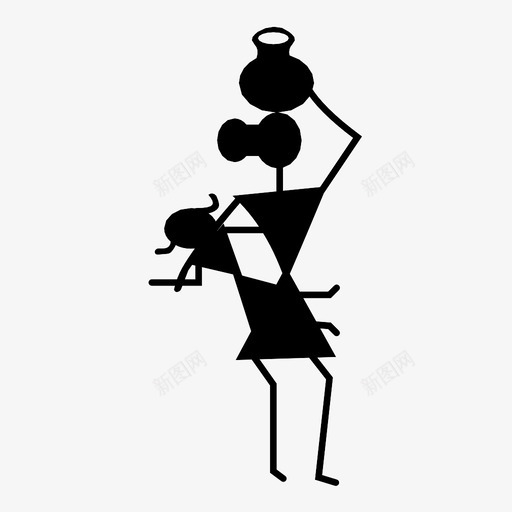母子图标svg_新图网 https://ixintu.com 母子