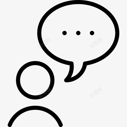口语沟通和媒体直系图标svg_新图网 https://ixintu.com 口语 沟通和媒体 直系