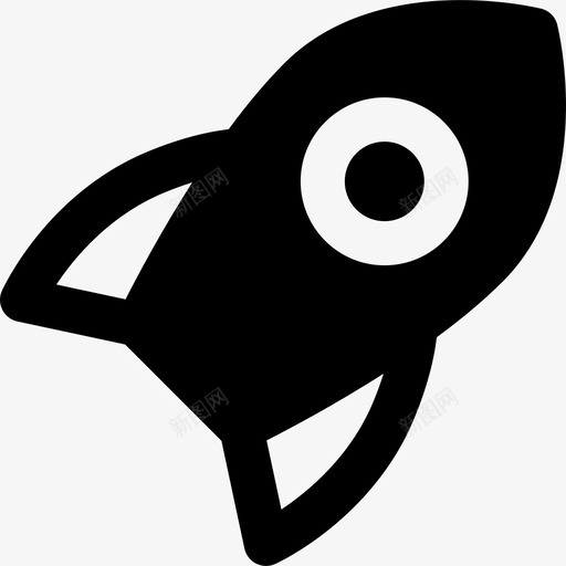 火箭运输太空火箭图标svg_新图网 https://ixintu.com 太空火箭 火箭 运输