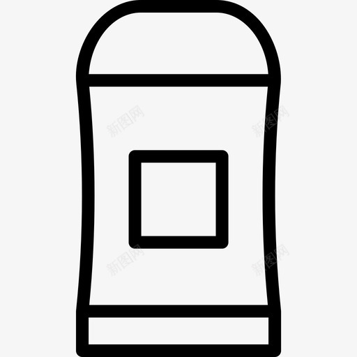 除臭剂棒止汗剂身体护理图标svg_新图网 https://ixintu.com 化妆品概述 止汗剂 身体护理 除臭剂棒