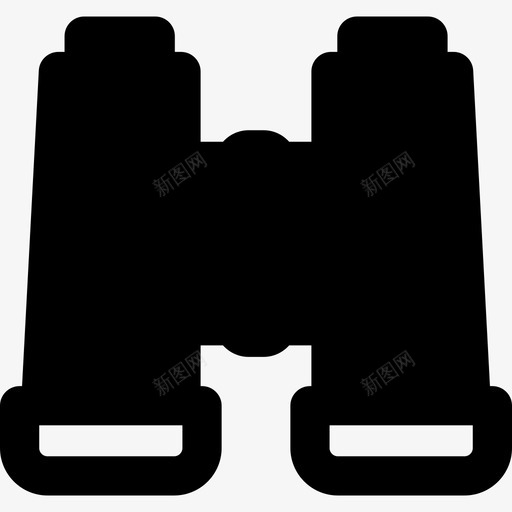 双筒望远镜环保型图标svg_新图网 https://ixintu.com 双筒望远镜 环保型