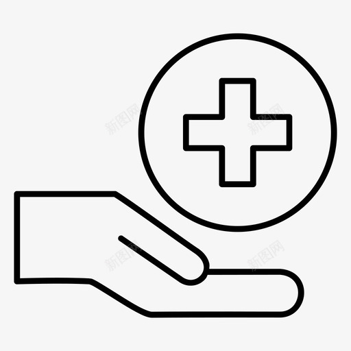 医疗保健医院医务人员图标svg_新图网 https://ixintu.com 医务人员 医疗保健 医院