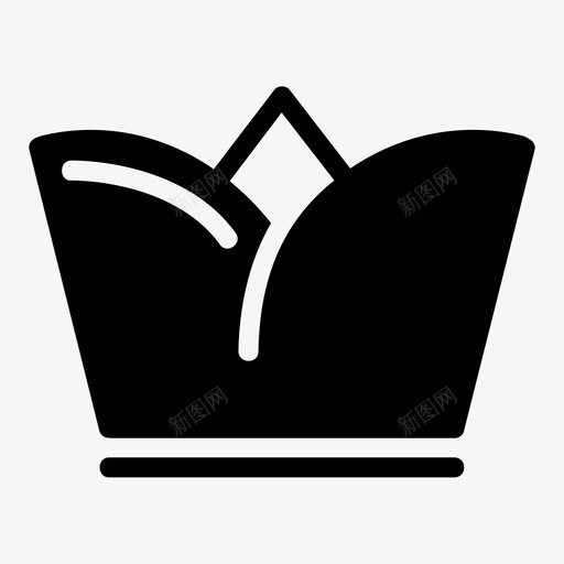 皇冠国王陛下图标svg_新图网 https://ixintu.com 公主 国王 王后 皇冠 陛下