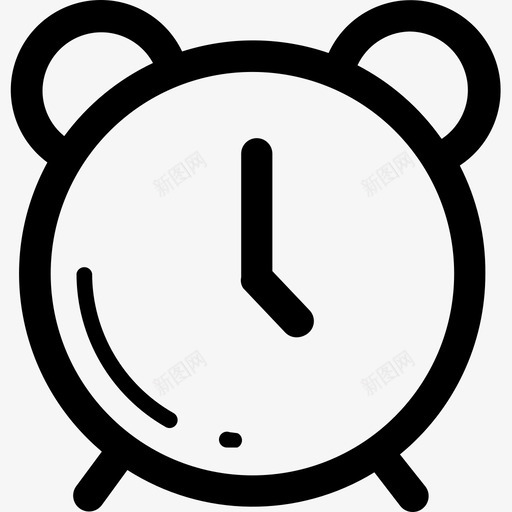 FJ_抢购时间图标svg_新图网 https://ixintu.com FJ_抢购时间图标 线性 圆润
