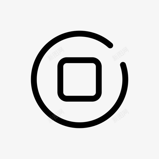 铜钱svg_新图网 https://ixintu.com 铜钱