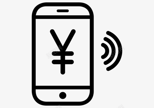 手机银行移动金融服务移动货币图标svg_新图网 https://ixintu.com 手机银行 未来产业 移动支付 移动货币 移动金融服务 转账