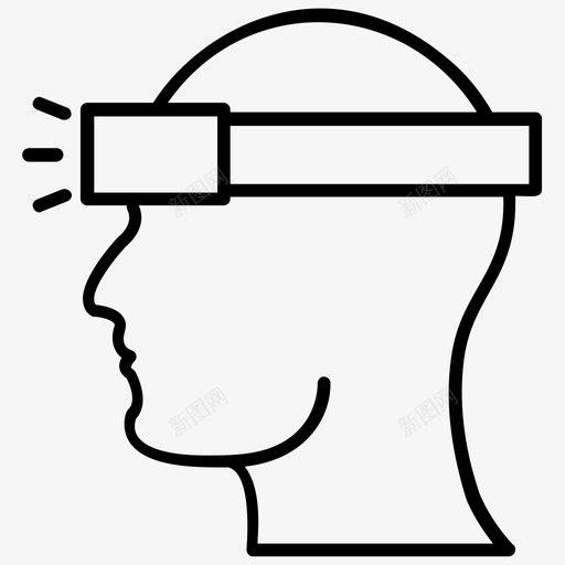 vr眼镜3d眼镜虚拟眼镜图标svg_新图网 https://ixintu.com 3d眼镜 vr眼镜 虚拟现实线图标 虚拟现实耳机 虚拟眼镜