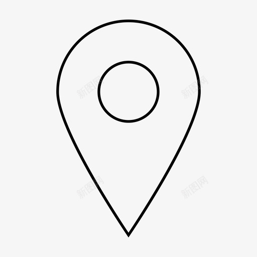 位置区域gps图标svg_新图网 https://ixintu.com gps pin 位置 区域 点 用户界面 网络搜索引擎优化
