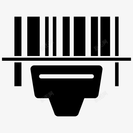 条形码物流产品图标svg_新图网 https://ixintu.com 产品 扫描 扫描仪 条形码 物流 物流2