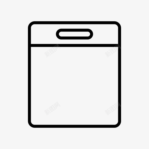 砧板厨房用具图标svg_新图网 https://ixintu.com 厨房用具 砧板
