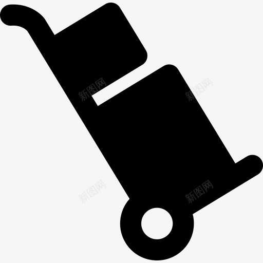 手推车交通工具房地产图标svg_新图网 https://ixintu.com 交通工具 房地产 手推车