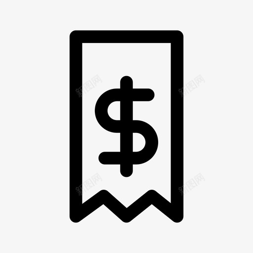 折扣优惠券标签图标svg_新图网 https://ixintu.com 优惠券 折扣 标签 电子商务
