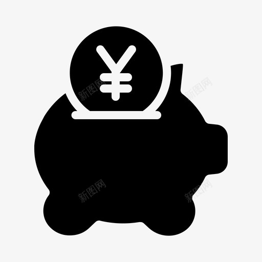 货币日本图标svg_新图网 https://ixintu.com 日本 货币