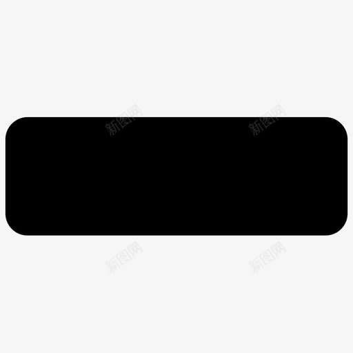 减数学减号图标svg_新图网 https://ixintu.com 减 减号 数学 负号