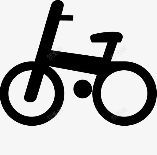 自行车骑乘交通工具图标svg_新图网 https://ixintu.com 交通工具 自行车 车辆 骑乘