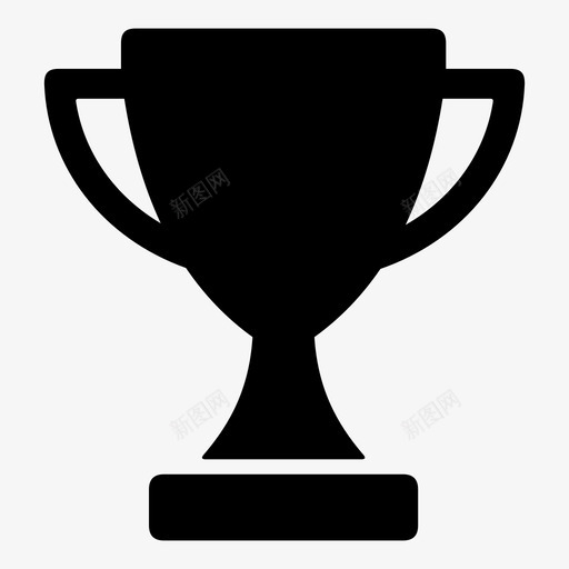 奖杯奖励进球图标svg_新图网 https://ixintu.com 奖励 奖杯 搜索引擎优化 胜利 赢家 进球
