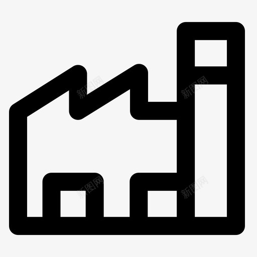 工厂制造商图标svg_新图网 https://ixintu.com 制造商 工厂