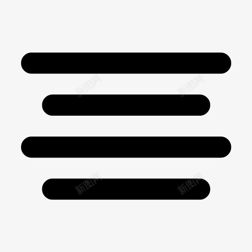 居中对齐箭头入口图标svg_新图网 https://ixintu.com 入口 居中对齐 箭头 返回 键