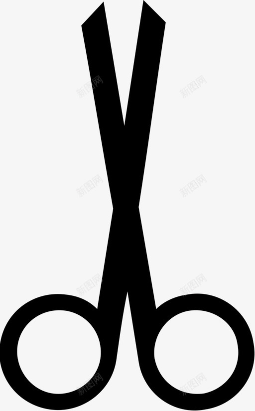 剪刀理发师裁剪图标svg_新图网 https://ixintu.com 修剪 切割 剪刀 理发师 裁剪