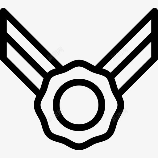 奖章我的战利品箱直线型图标svg_新图网 https://ixintu.com 奖章 我的战利品箱 直线型