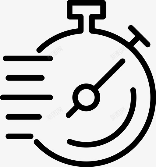 跟踪交货时间物流包装图标svg_新图网 https://ixintu.com 包装 物流 装运 跟踪交货时间 预装交货第一卷大纲